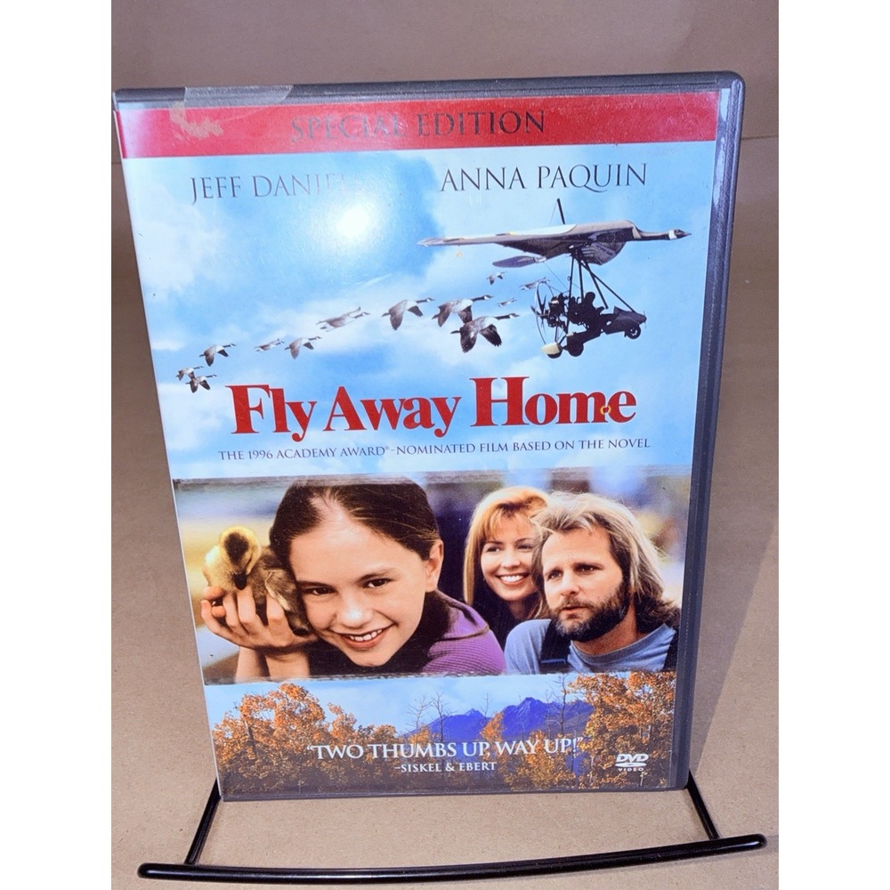 Fly Away Home DVD Special Edition Jeff Daniels Anna Paquin Family Movie